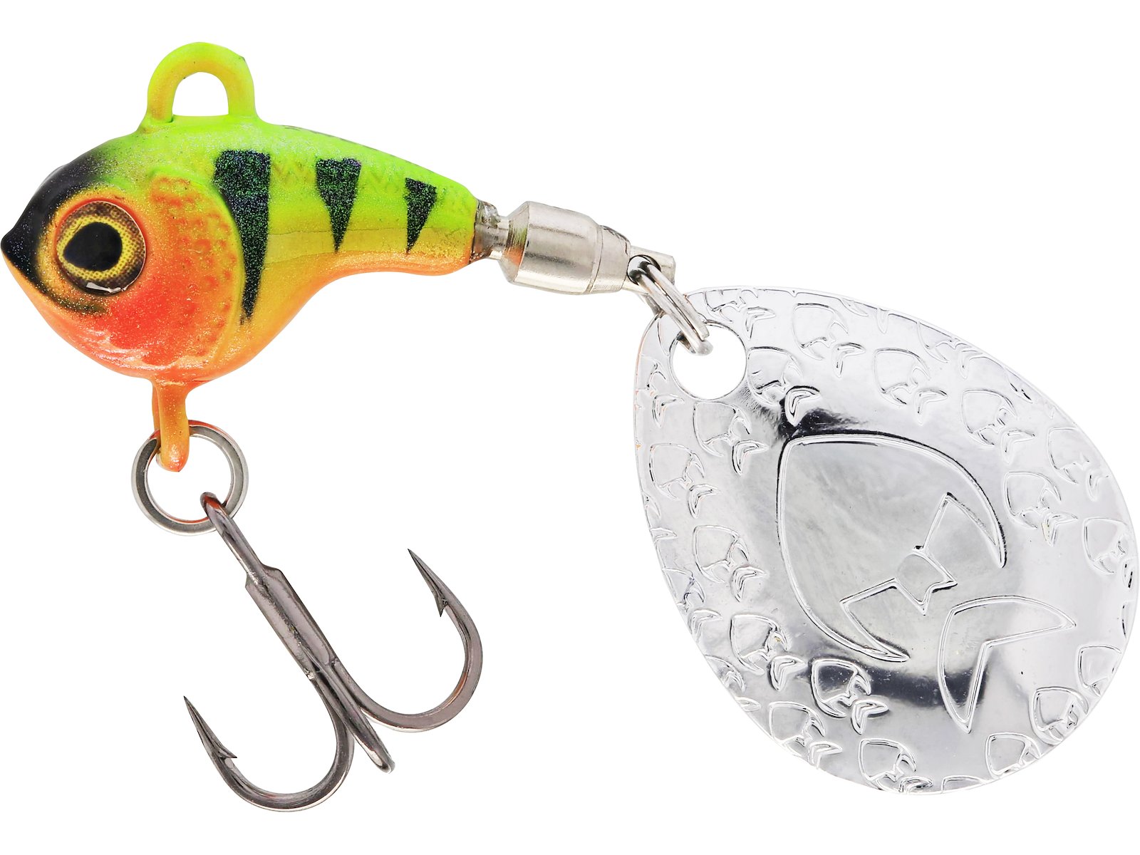 Westin Třpytka DropBite Tungsten Spin Tail Jig Chartreuse Perch Délka: 1,6cm, Hmotnost: 7g