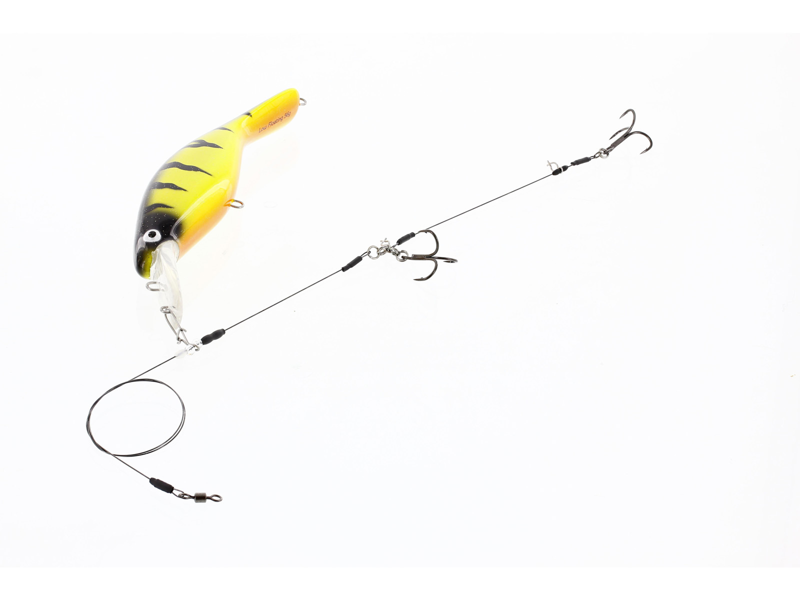 Westin Wobler Platypus Crankbait Sinking 3D Amber Perch Délka: 19cm, Hmotnost: 94g, Maximální ponor: 6m (obrázek 7)