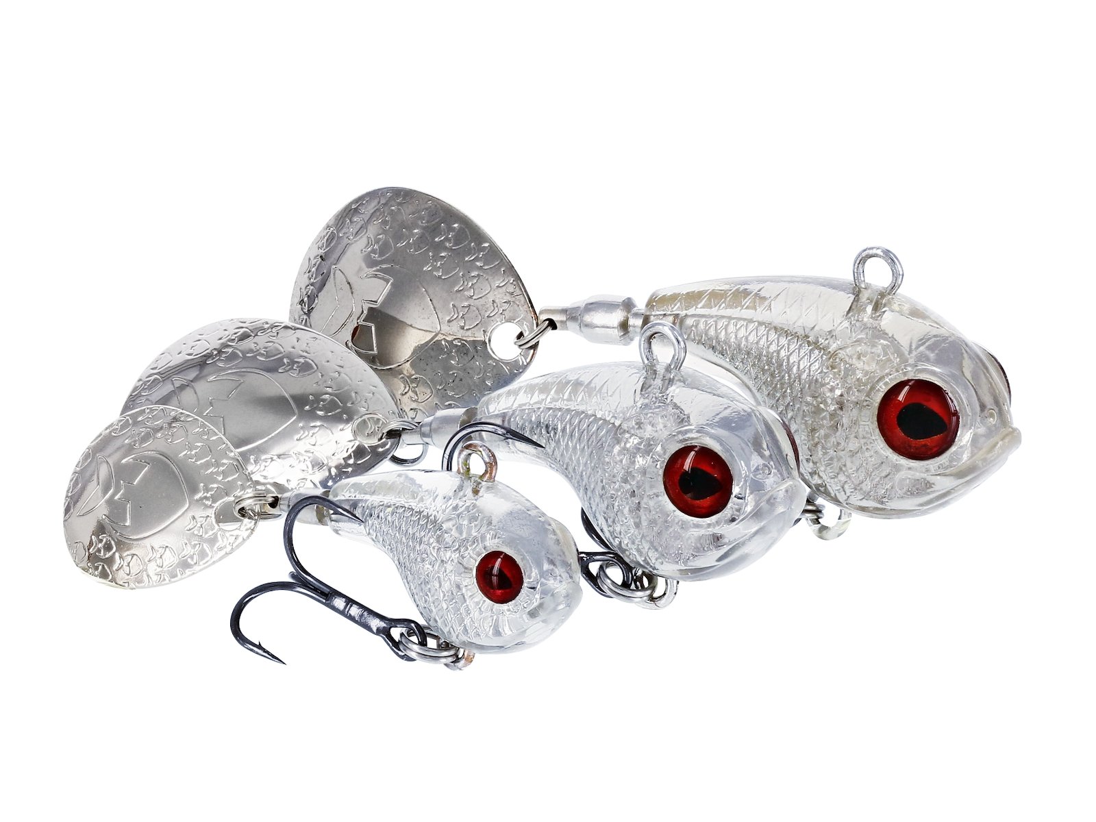 Westin Třpytka Dropbite Spin Tail Jig Chartreuse Perch Délka: 2,6cm, Hmotnost: 8g (obrázek 3)