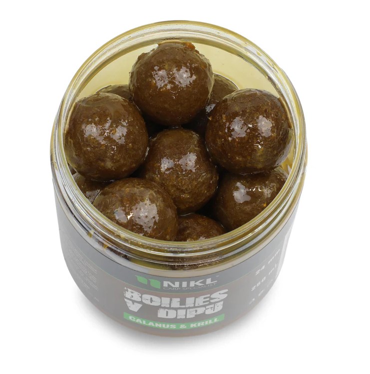 Nikl Boilies V Dipu Calanus & Krill 250ml Průměr: 24mm (obrázek 4)