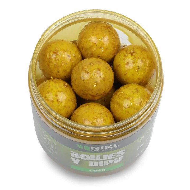 Nikl Boilies V Dipu Corn 250ml Průměr: 24mm (obrázek 3)