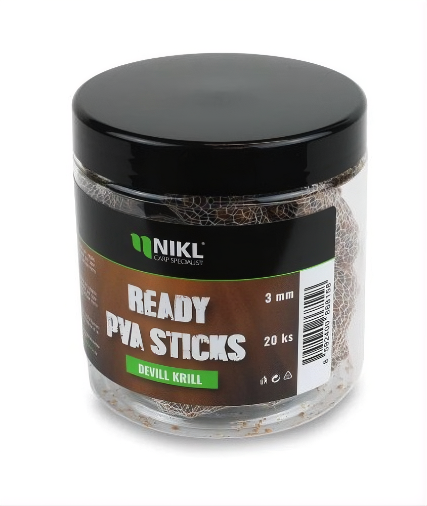 Nikl Naplněné Punčochy Ready PVA Stick Devill Krill 20ks