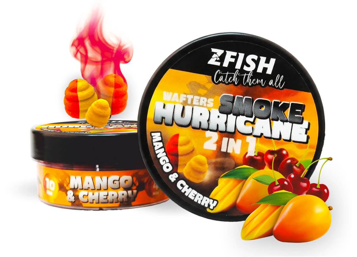 Zfish Wafters Smoke Hurricane 2in1 Mango-Cherry 8-10mm 30g