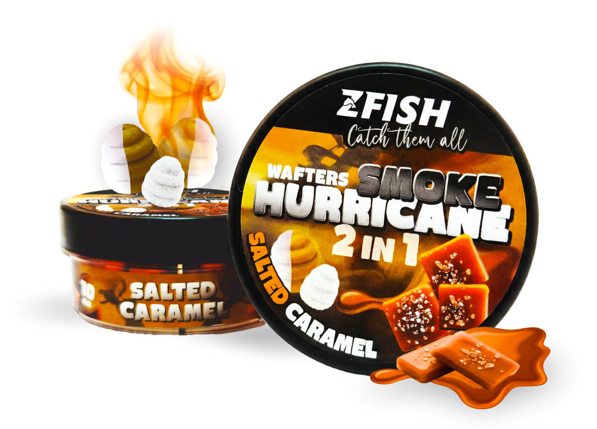 Zfish Wafters Smoke Hurricane 2in1 Salted Caramel 8-10mm 30g