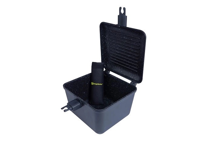 RidgeMonkey Pánev Connect Deep Pan and Griddle Granite Edition (obrázek 6)