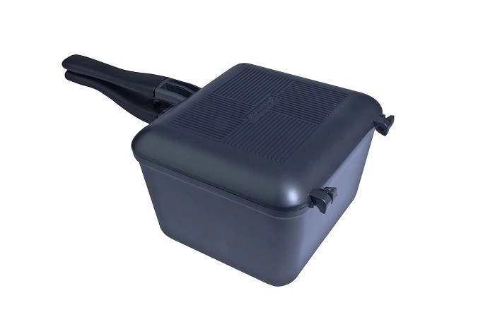RidgeMonkey Pánev Connect Deep Pan and Griddle XL Granite Edition (obrázek 7)
