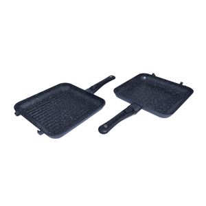 RidgeMonkey Touster Connect Pan and Griddle XXL Granite Edition (obrázek 6)
