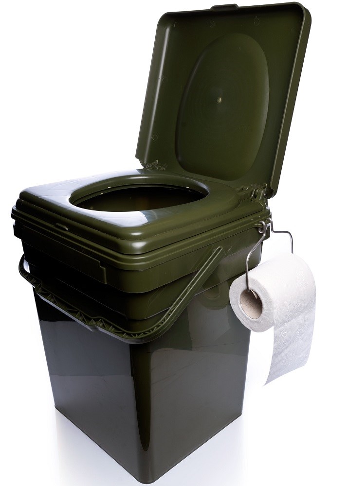 RidgeMonkey Toaletní Sedátko CoZee + Kbelík Modular Bucket 30l - Toilet Seat Full Kit