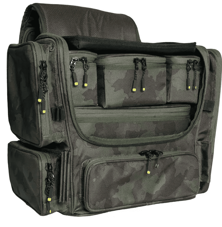 RidgeMonkey Batoh Ruggage Rucksack and Accessory Case Bundle 40l