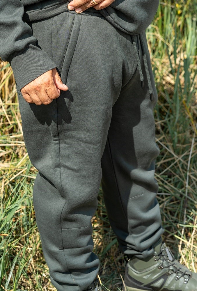 RidgeMonkey Kalhoty APEarel ThermaPro Heavyweight Joggers Green Velikost: L (obrázek 5)