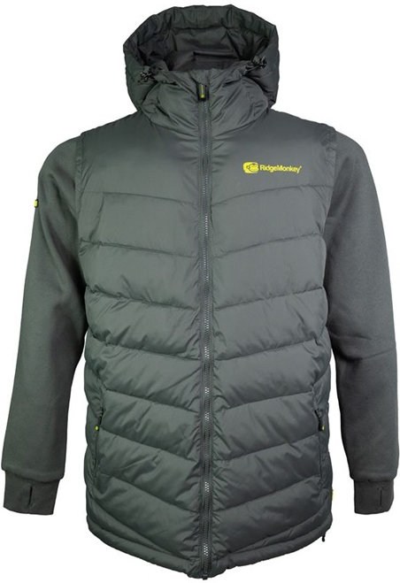 RidgeMonkey Bunda APEarel ThermaPro Hybrid Coat Green Velikost: XXL