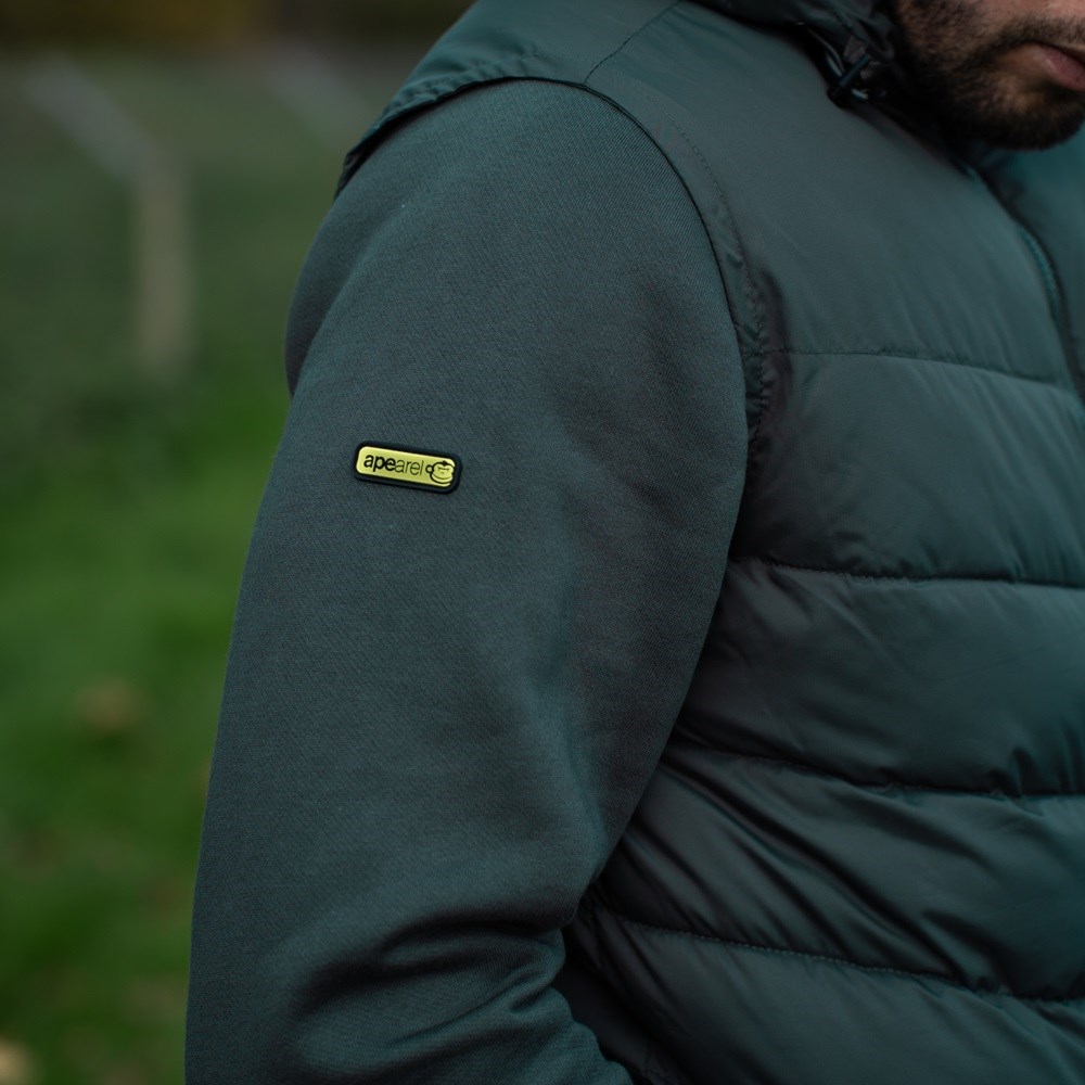 RidgeMonkey Bunda APEarel ThermaPro Hybrid Coat Green Velikost: M (obrázek 7)