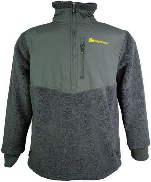 RidgeMonkey Bunda APEarel ThermaPro Sherpa Fleece Green Velikost: S