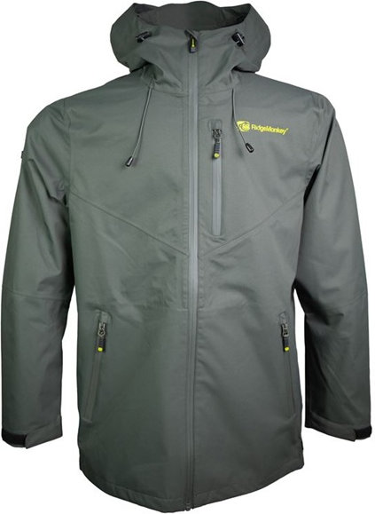 RidgeMonkey Bunda APEarel ThermaPro Waterproof Shell Coat Green Velikost: XXXL
