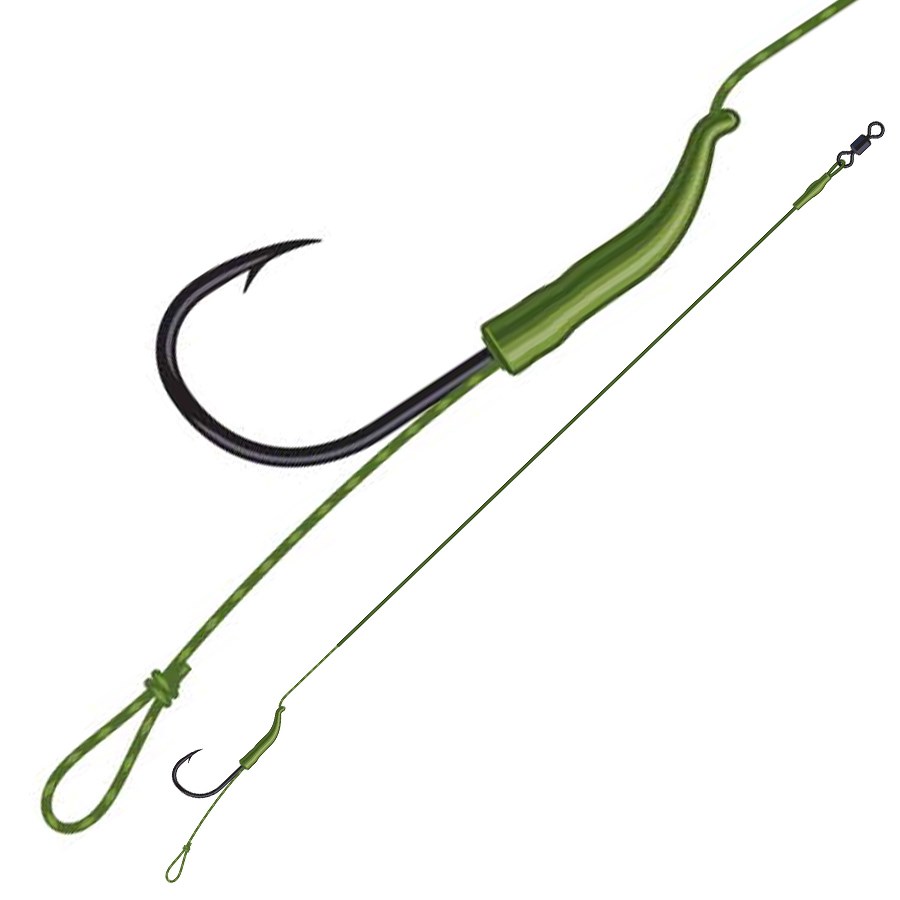 Dam Návazec Tactix Combi Rig 20cm 25lb 2ks Velikost háčku: #4