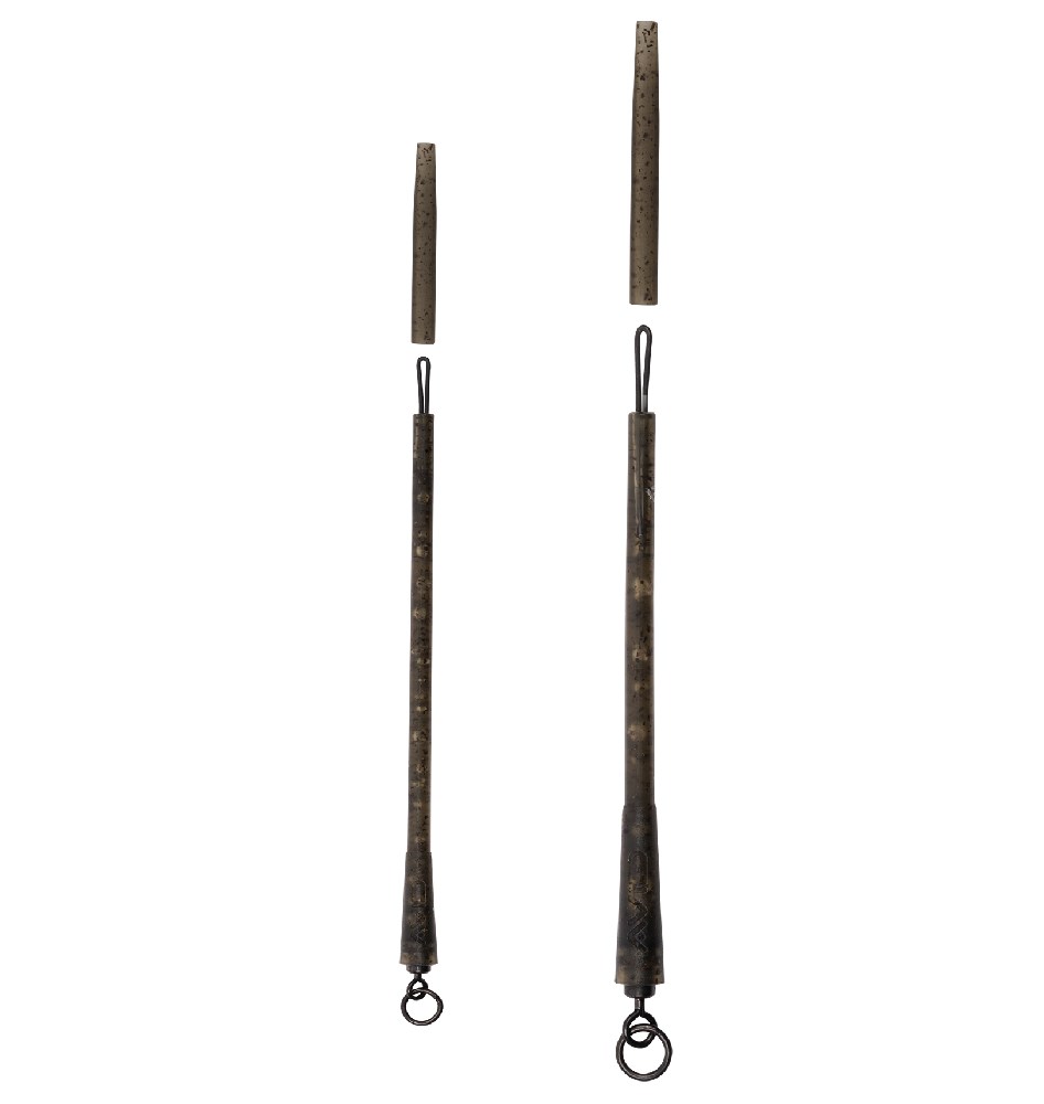 Avid Carp Montáž Outline FleckTone Ring Swivel Bag Stems Velikost: Short (obrázek 3)
