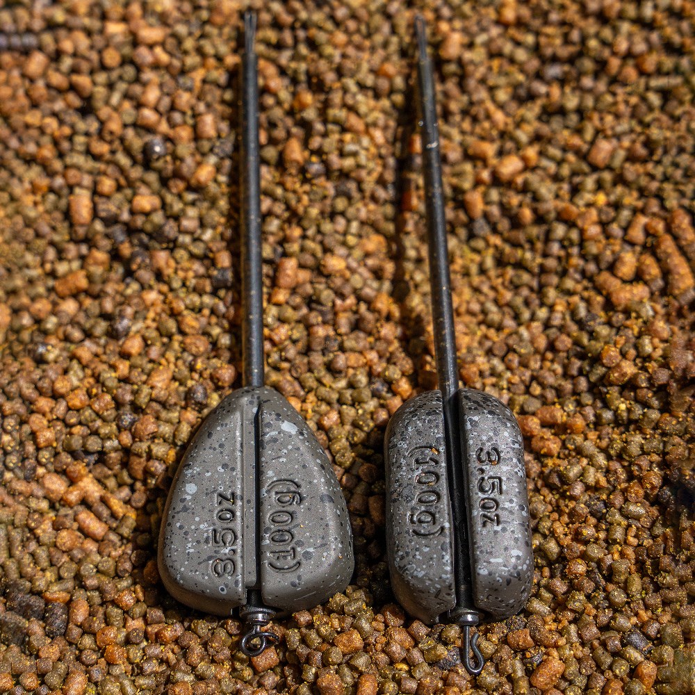 Avid Carp Montáž Outline FleckTone Ring Swivel Bag Stems Velikost: Short (obrázek 7)