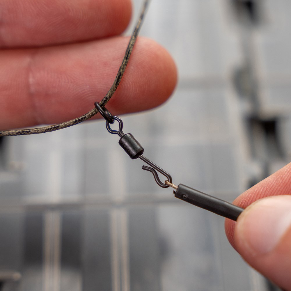 Avid Carp Obratlík s Kroužkem Outline QC Ring Swivel Velikost: 11 (obrázek 4)