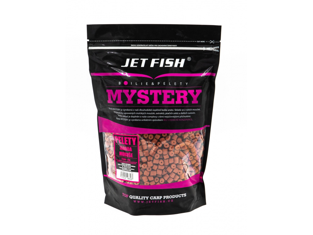 Jet Fish Pelety Mystery Krill / Krab 1kg 8mm Hmotnost: 1kg, Průměr: 8mm