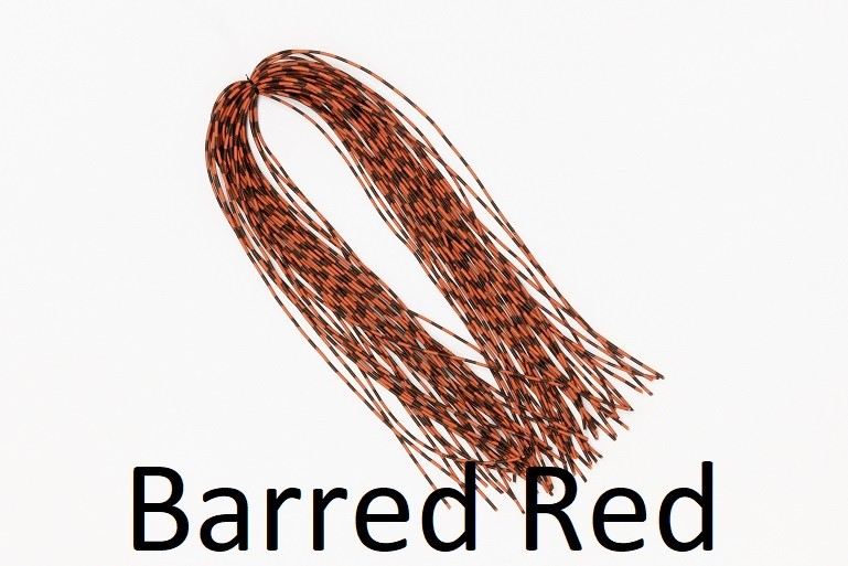 Veniard Silikonové Nožičky Centipede Legs Barred Red Small (obrázek 4)