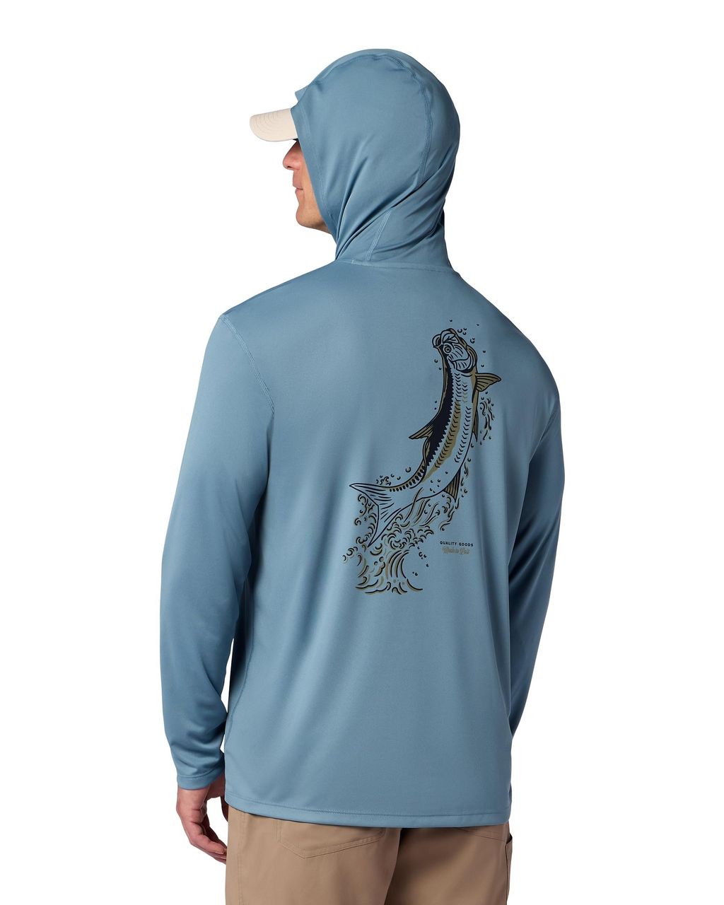 Simms Mikina Tech Hoody Artist Series Albacore Velikost: L (obrázek 3)