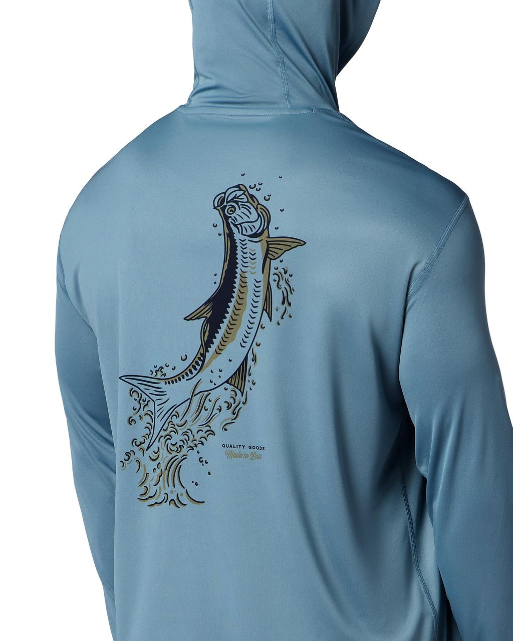 Simms Mikina Tech Hoody Artist Series Albacore Velikost: L (obrázek 4)