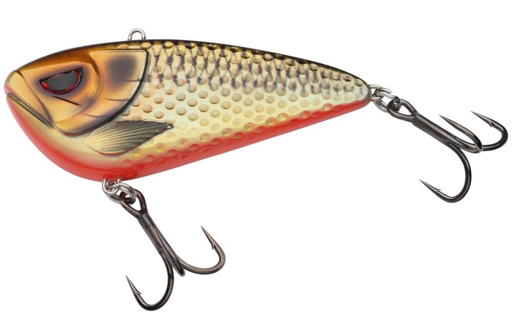 Madcat Wobler VIB Sinking Rudd Délka: 12cm, Hmotnost: 150g, Maximální ponor: 6m