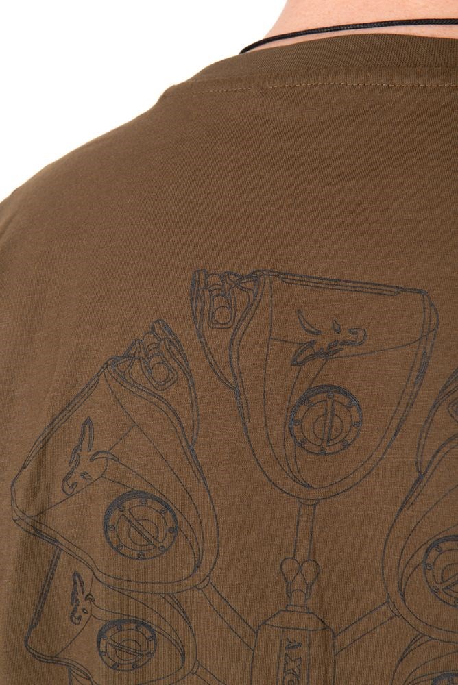 Fox Tričko Khaki Indicator T Velikost: XXL (obrázek 5)