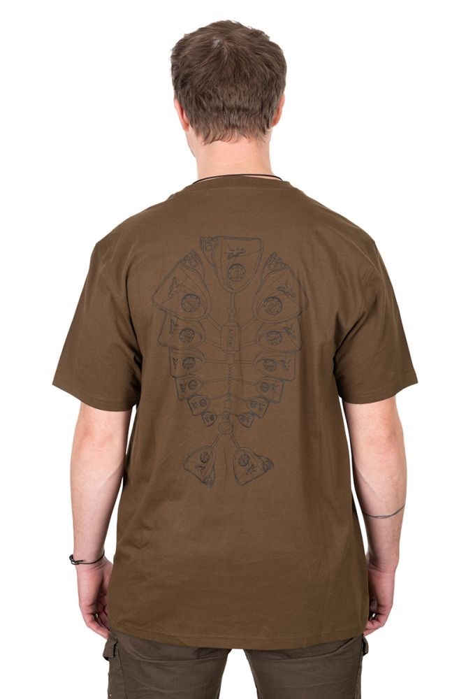 Fox Tričko Khaki Indicator T Velikost: XXL (obrázek 3)