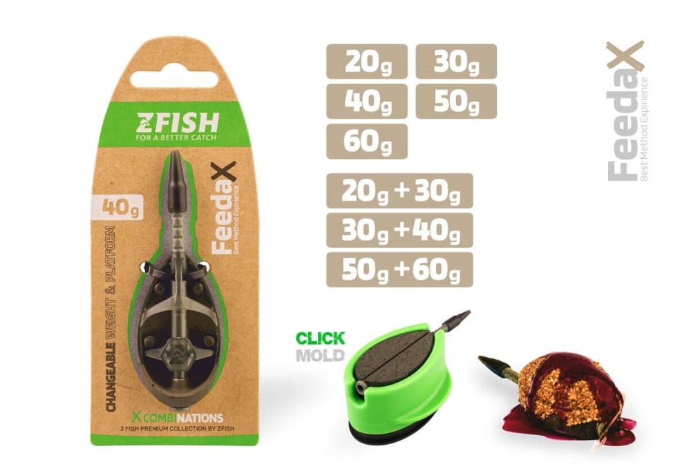 ZFISH Formička Method Feeder Feeda X (obrázek 4)