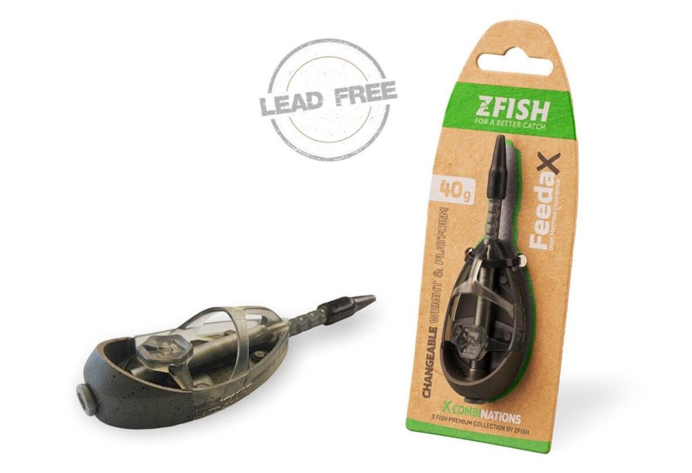 ZFISH Krmítko Method Feeder Feeda X 50g Hmotnost: 20g