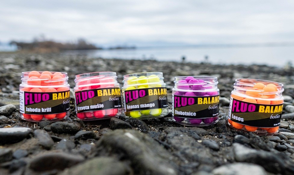 Carp Inferno Balanced Boilie Fluo Ananas Mango 150ml Průměr: 16mm (obrázek 3)