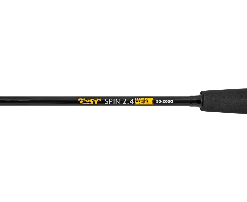Black Cat Prut Hard Core Combo Spin Rod 2,4m 20-200g 2-díl + Naviják (obrázek 6)