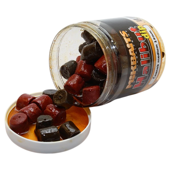 Mikbaits Chytací Halibutky V Dipu Švestka Halibut 250ml Hmotnost: 250g, Průměr: 14mm (obrázek 3)