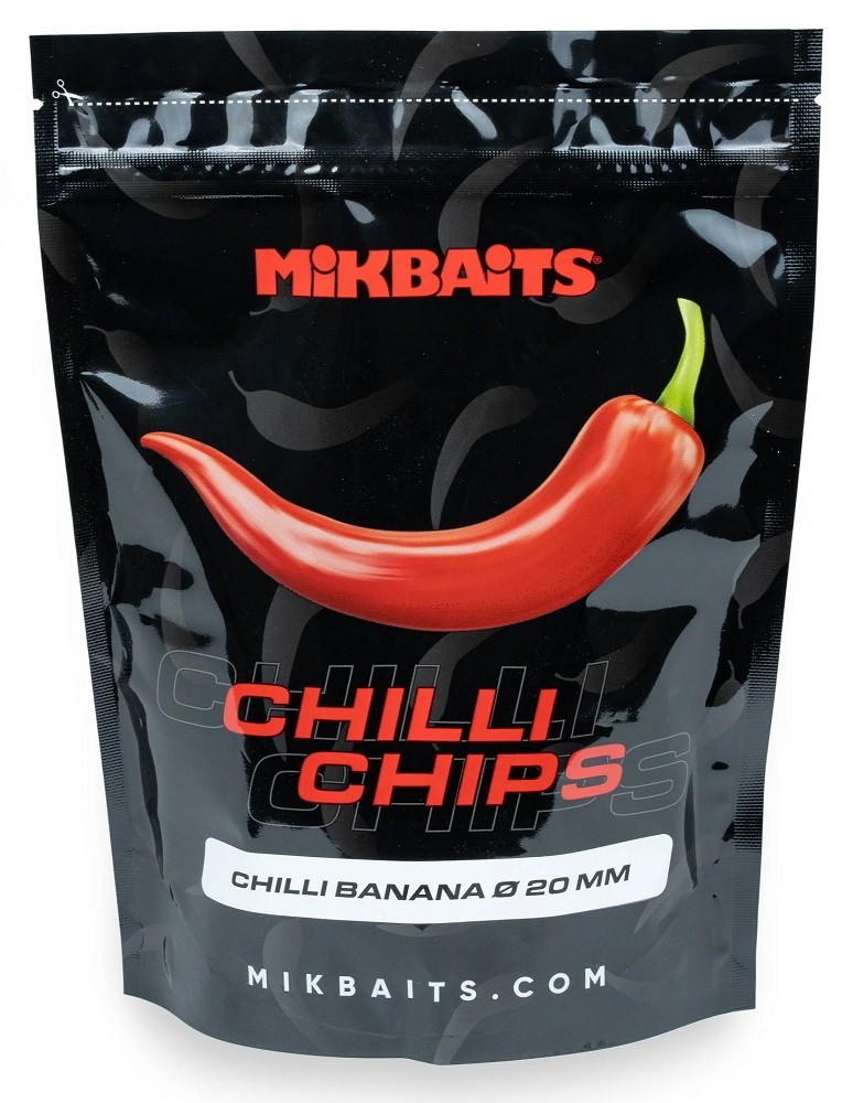 Mikbaits Boilie Chilli Chips Chilli Banana 300g Hmotnost: 300g, Průměr: 20mm