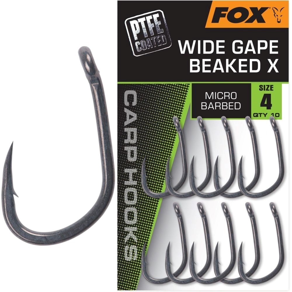 Fox Háčky Wide Gape Beaked X 10ks Velikost háčku: #2