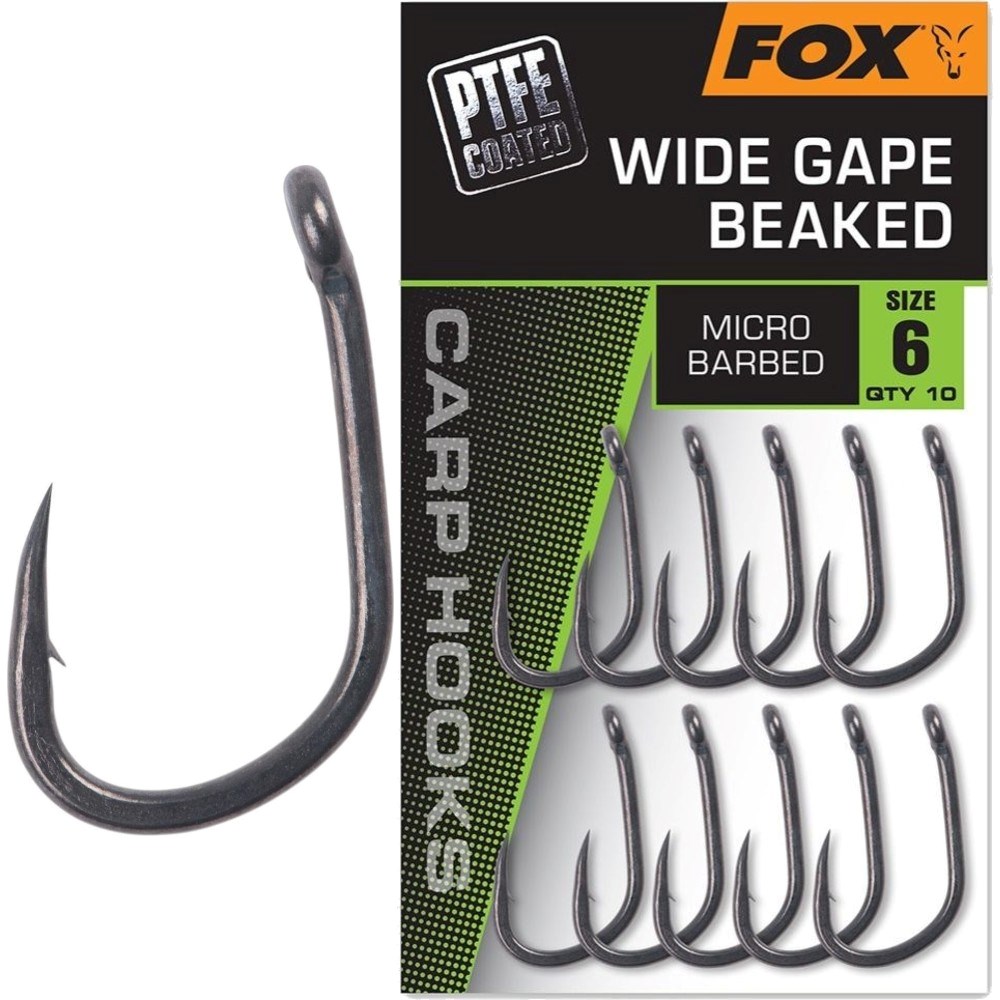 Fox Háčky Wide Gape Beaked 10ks Velikost háčku: #2