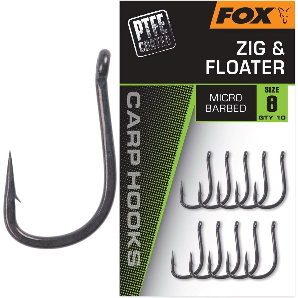 Fox Háčky Zig a Floater X 10ks Velikost háčku: #8
