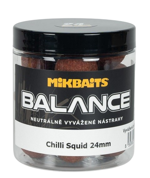 Mikbaits Boilie Balance Spiceman Chilli Squid 250ml Hmotnost: 250g, Průměr: 24mm