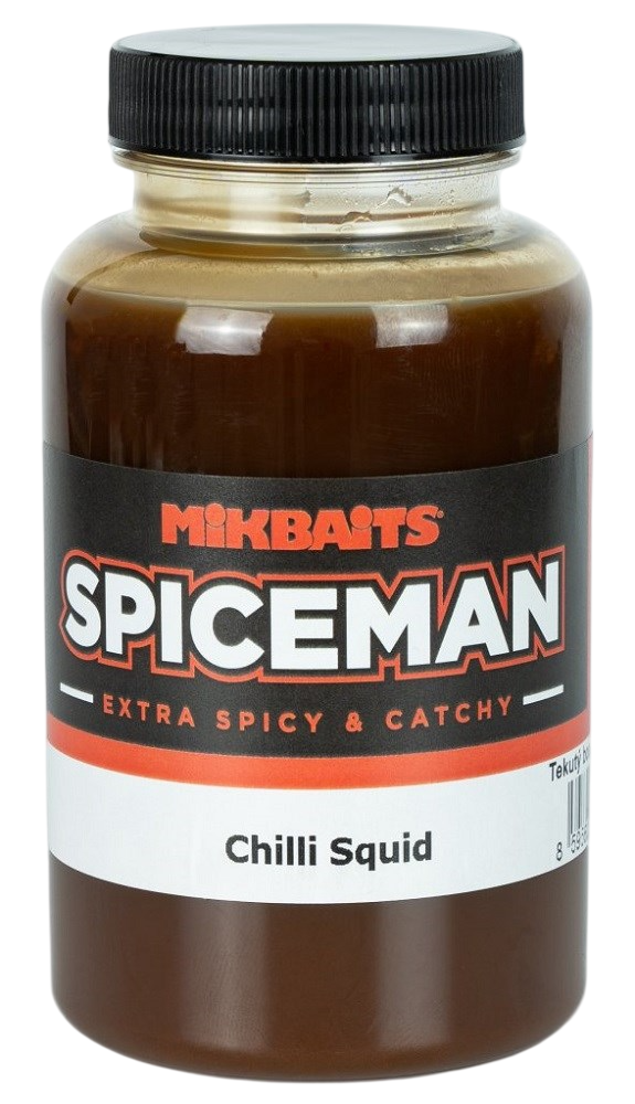 Mikbaits Booster Spiceman Chilli Squid 250ml