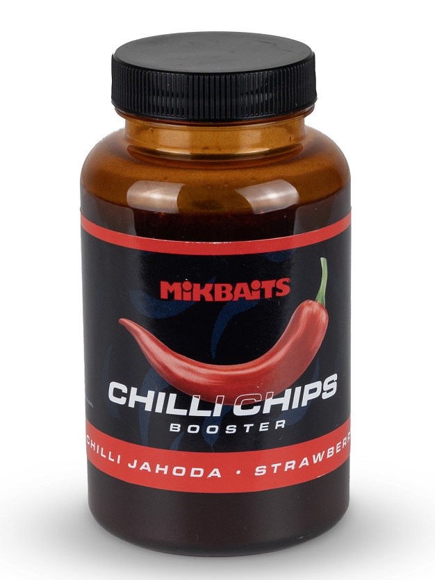 Mikbaits Chilli Chips Booster Chilli Jahoda 250ml