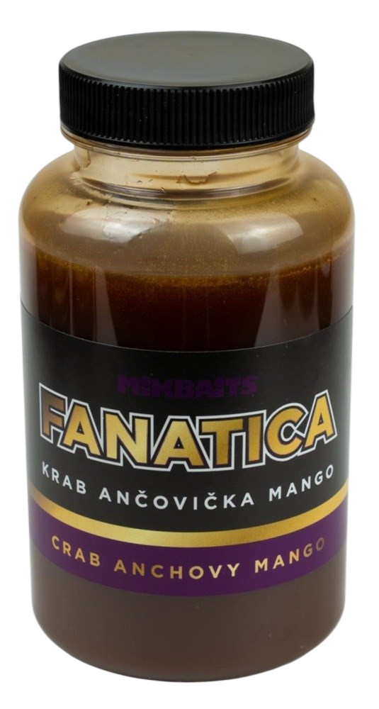 Mikbaits Booster Fanatica Krab Ančovička Mango 250ml