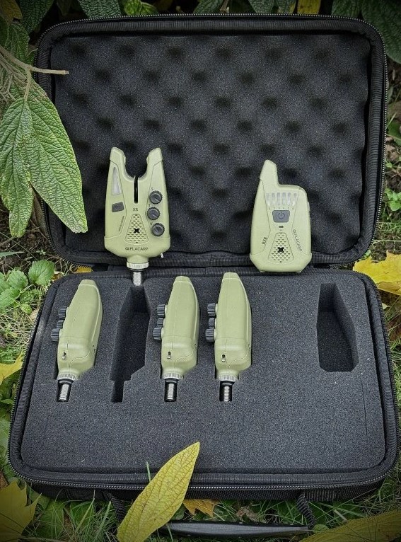 Flacarp Sada Signalizátorů X8 + Příposlech RX8 Speciální Edice Khaki Velikost: 2+1 (obrázek 4)