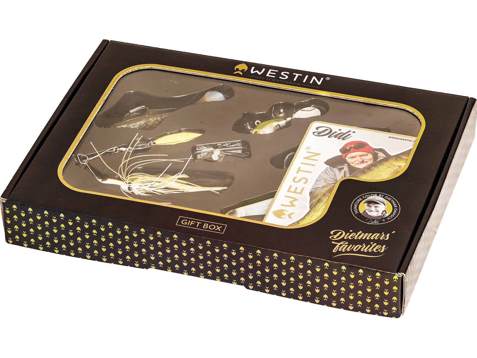 Westin Dárková Sada Nástrah Gift Box Dietmar Isaiaschs Favorites Freshwater Lures Kit 5 ks