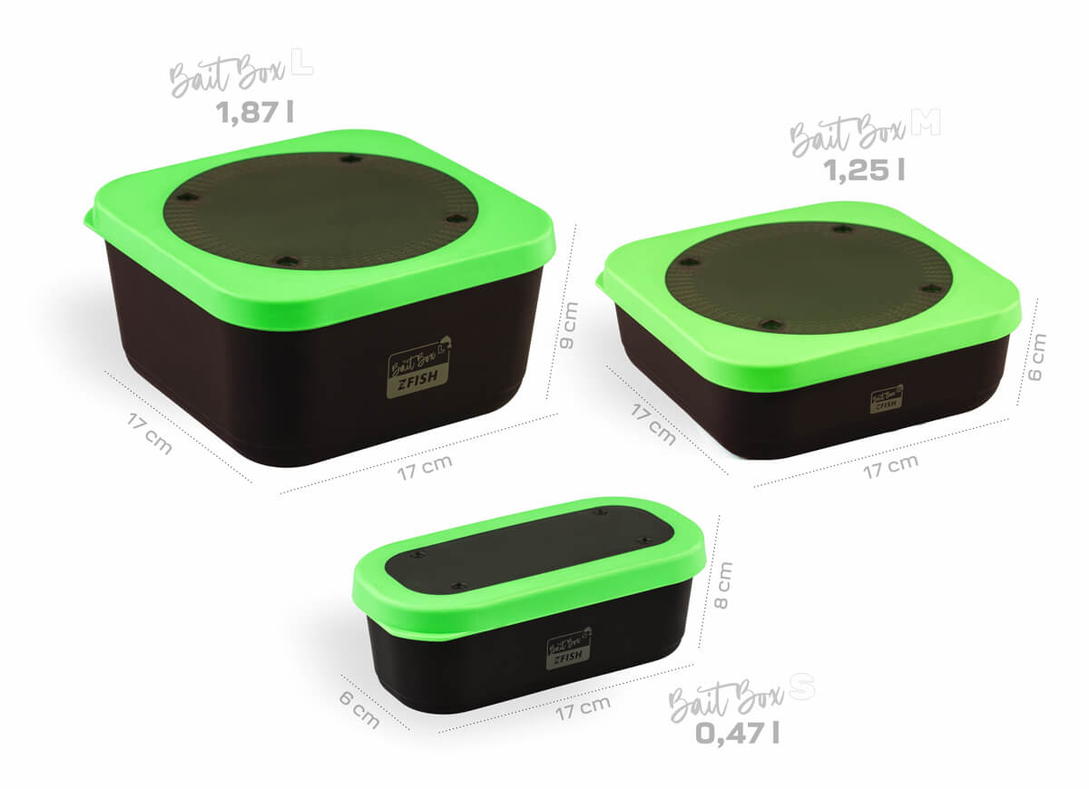 Zfish Miska Na Nástrahy Bait Box M - 1,25L (obrázek 4)