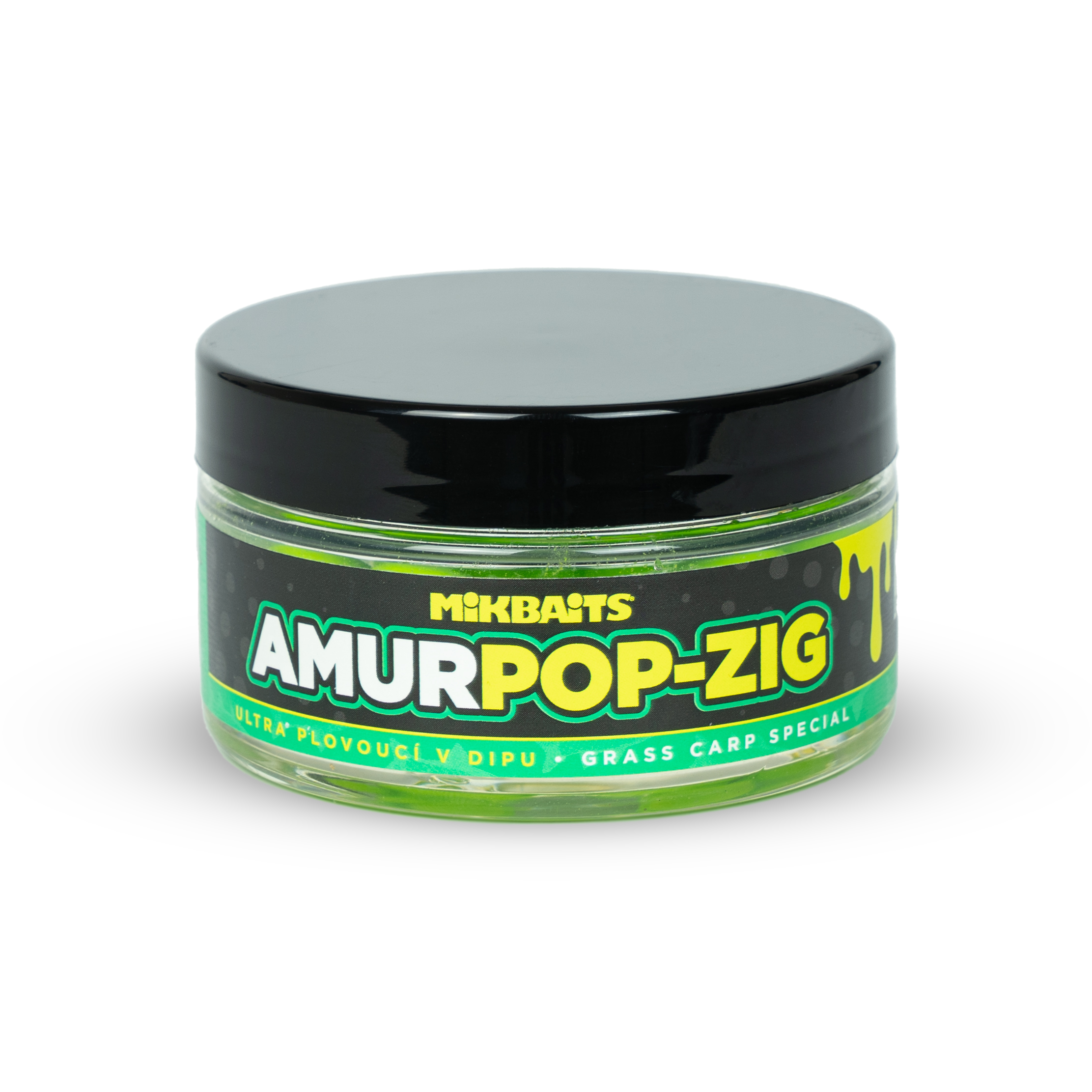 Levně Mikbaits Plovoucí Boilie V Dipu Amur Range Zig Ultra 15mm