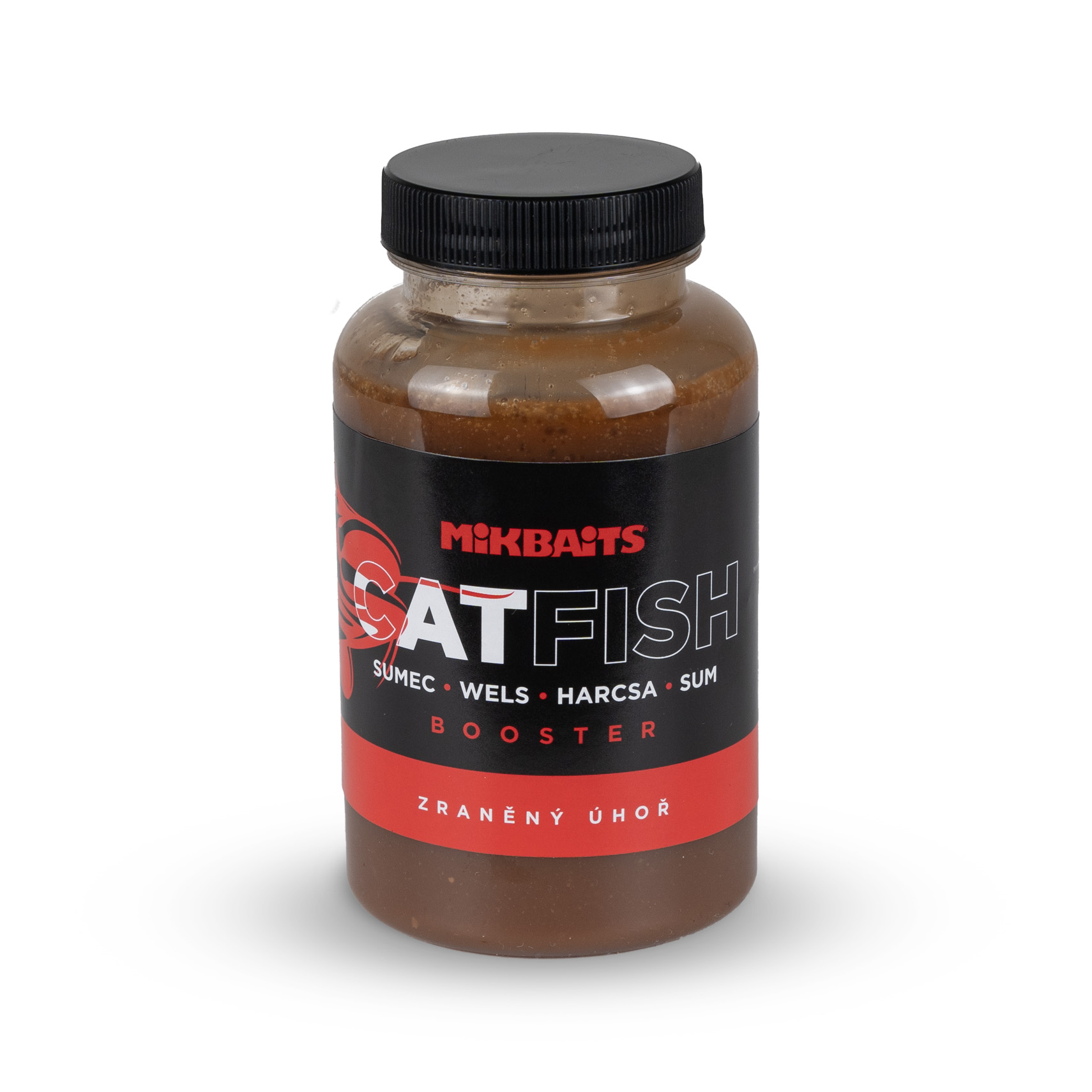 Mikbaits Booster Catfish Zraněný Úhoř 250ml
