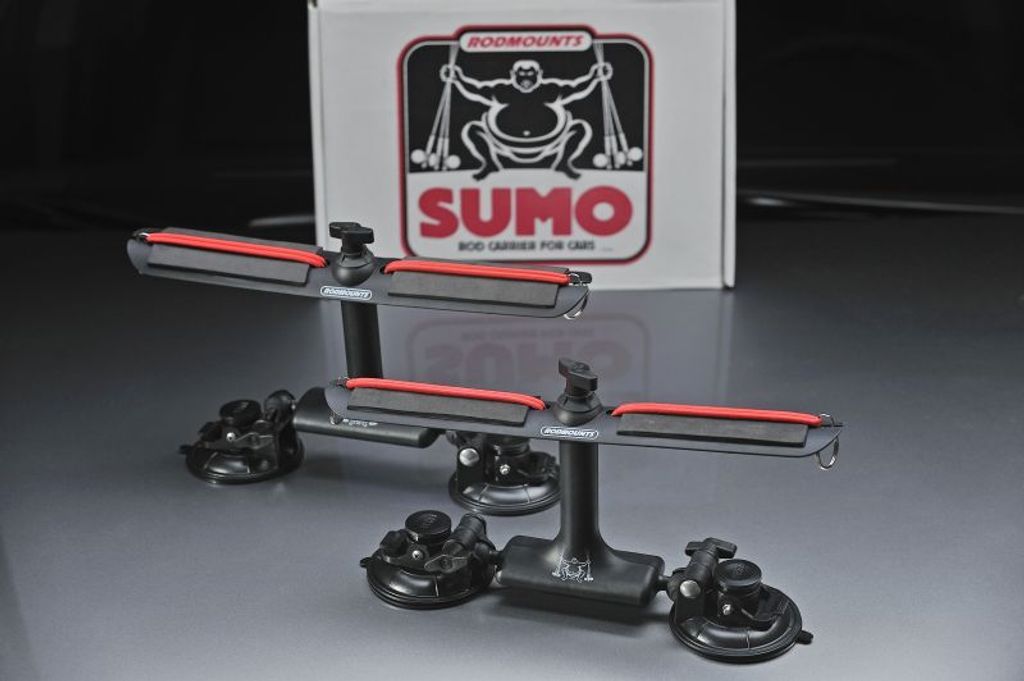 Sumo Držák Prutů na Auto Suction Mount Rod Carrier