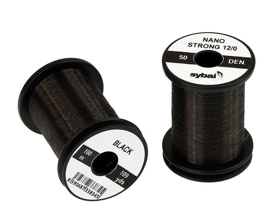 Sybai Nit Nano Strong Thread 50 Den 12/0 Black