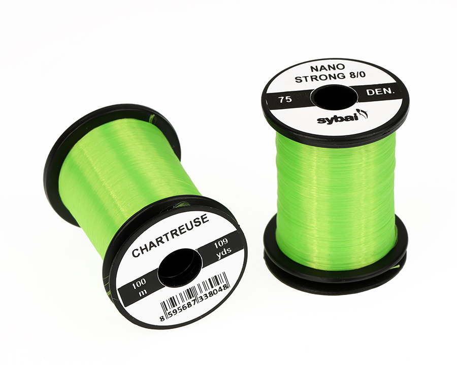 Sybai Nit Nano Strong Thread 75 Den 8/0 Chartreuse